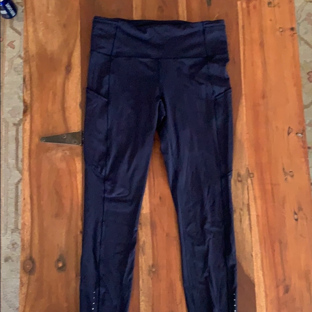 Lululemon fast and free 7/8 tights sz 8